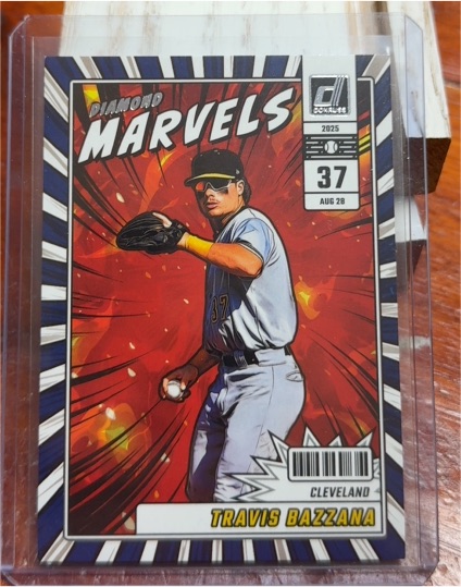 2025 Donruss Diamond Marvels #37 Travis Bazzana — front