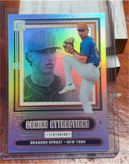 2025 Donruss #11 Brandon Sproat Coming Attractions — front