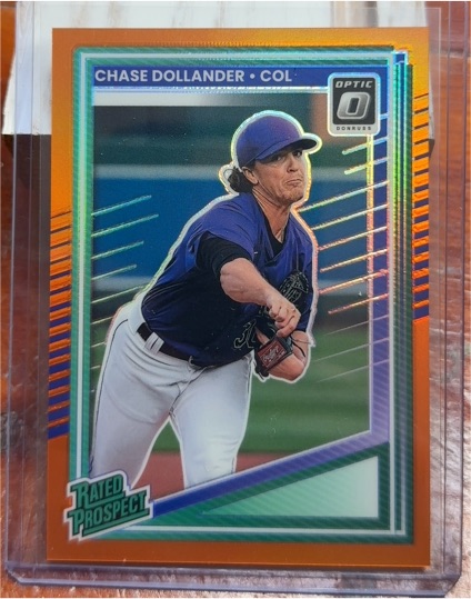 2025 Donruss Optic #134 Chase Dollander — front