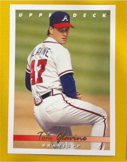 1993 Upper Deck #75 Tom Glavine — front