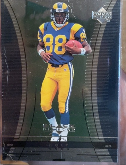 1999 Upper Deck Black Diamond #126 Torry Holt — front