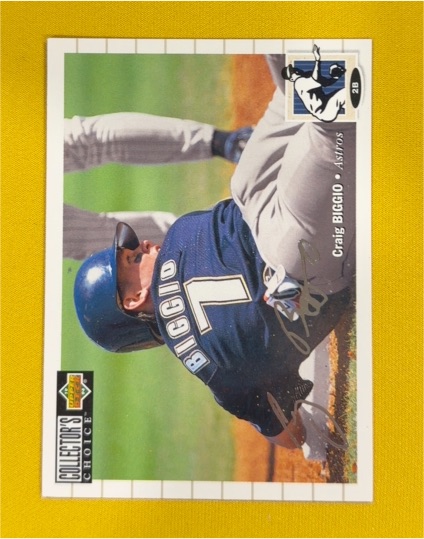 1994 Upper Deck Collector's Choice #456 Craig Biggio — front