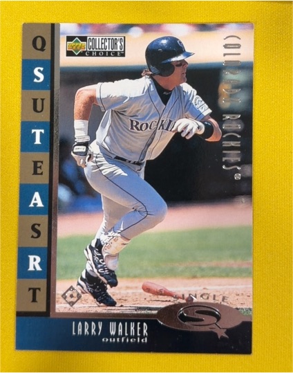 1998 Upper Deck Collector's Choice StarQuest #SQ14 Larry Walker — front