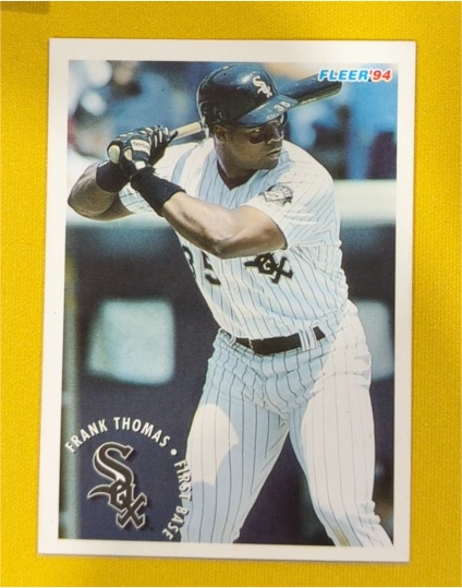 1994 Fleer Sunoco #23 Frank Thomas — front