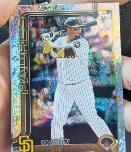 2025 Topps Update Series #US76 Martin Maldonado — front