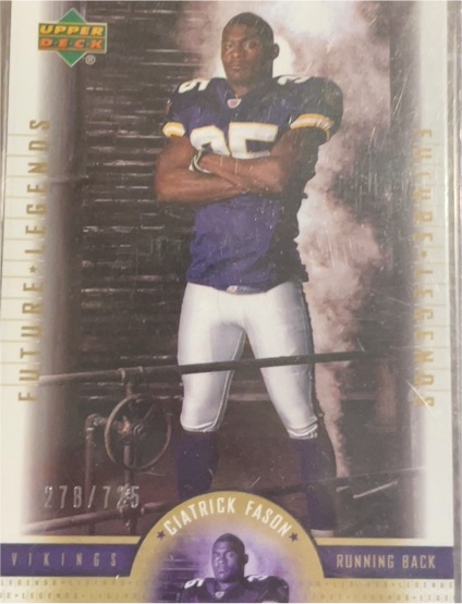 2005 Upper Deck Legends Future Legends #278 Ciatrick Fason — front