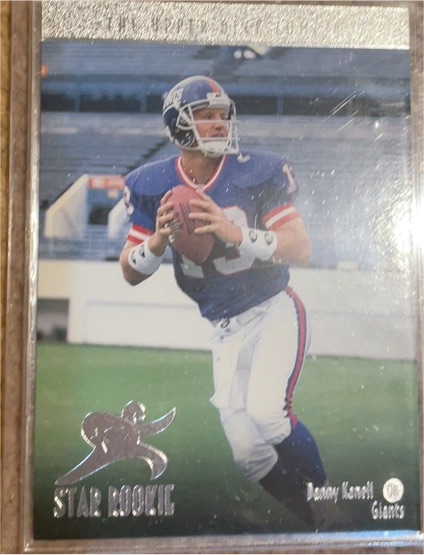 1996 Upper Deck #32 Danny Kanell RC Star Rookie New York Giants — front