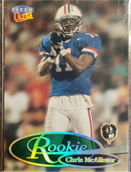 1999 Fleer Ultra #268R Chris McAlister Rookie — front