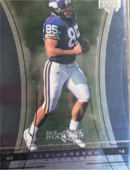 1999 Upper Deck Black Diamond #145 Jim Kleinsasser — front