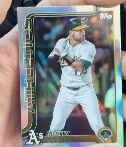 2025 Topps Update #US330 Austin Wynns — front