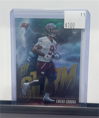2025 Panini Absolute By Storm #4 Emeka Egbuka — front