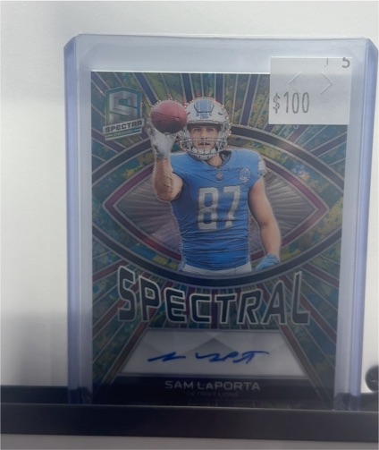 2023 Panini Spectra #SS-SLA Sam LaPorta — front