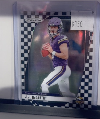 2024 Panini Prizm #400 J.J. McCarthy — front