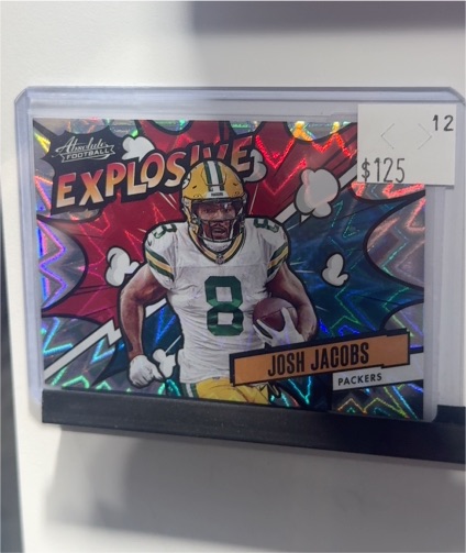 2024 Panini Absolute Explosive #EX-JJS Josh Jacobs — front