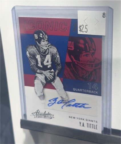 2017 Panini Absolute #14 Y.A. Tittle — front