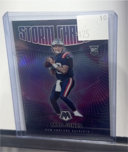 2021 Panini Mosaic #SC-15 Mac Jones Storm Chasers Rookie — front