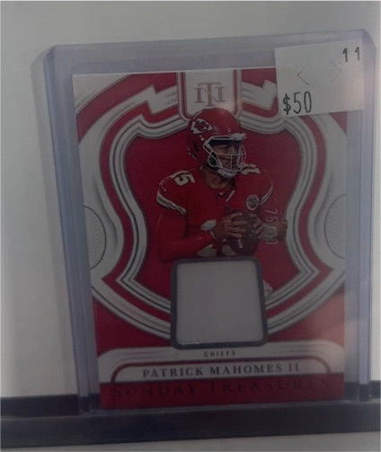 2024 Panini National Treasures #FT-PMS Patrick Mahomes II — front