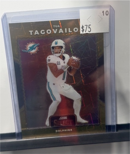 2024 Panini Select Score Throwback #9 Tua Tagovailoa — front