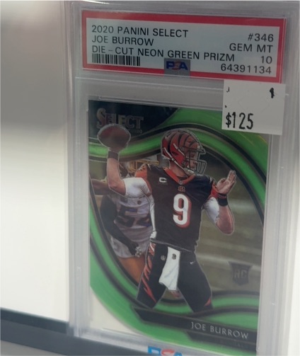 2020 Panini Select #346 Joe Burrow — front