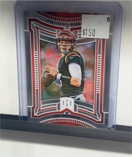 2023 Panini National Treasures #8 Joe Burrow — front