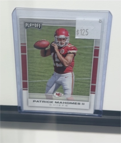 2017 Panini Playoff #204 Patrick Mahomes II — front