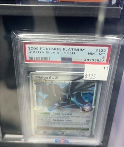 2009 Pokémon Platinum #122 Dialga G Lv.X — front