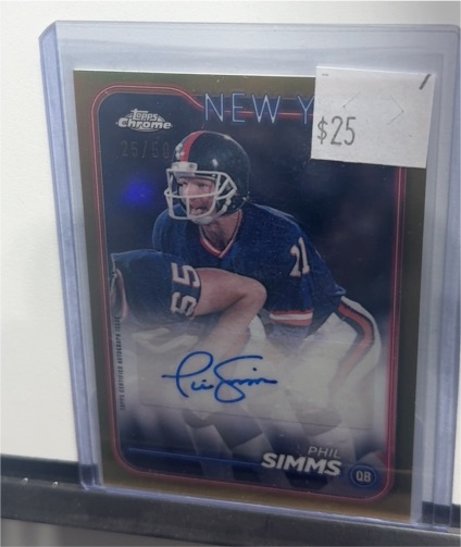 2024 Topps Chrome #25 Phil Simms — front
