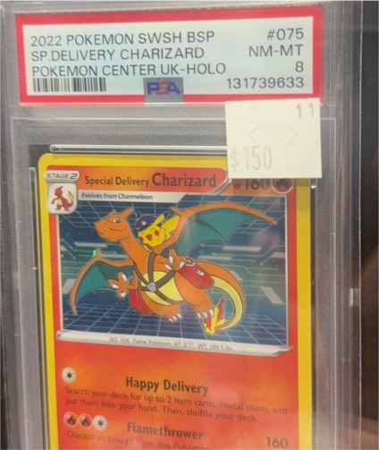 2022 Pokémon SWSH BSP #075 Special Delivery Charizard — front