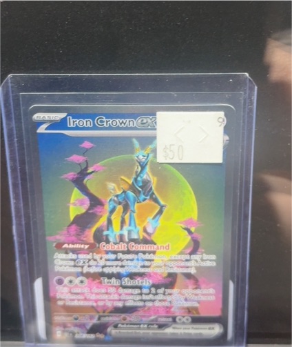 2024 Pokémon TCG Iron Crown ex #206/162 — front
