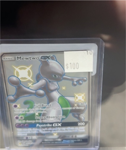 2019 Pokémon TCG #SV59 Mewtwo GX — front