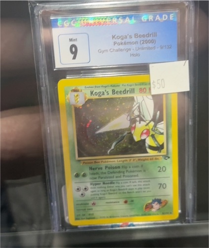 2000 Pokémon Gym Challenge #9 Koga's Beedrill — front