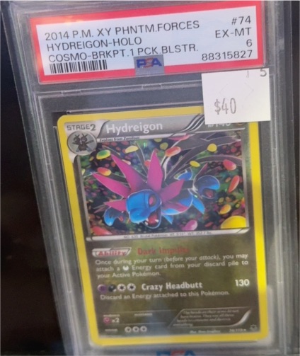 2014 Pokémon XY Phantom Forces #74 Hydreigon — front