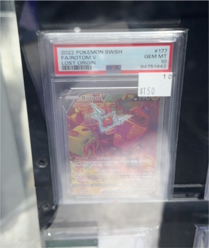 2022 Pokemon SWSH #177 Rotom V Lost Origin — front