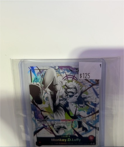 One Piece Card Game ST21-001 Monkey D. Luffy Starter Deck EX: Gear 5 Parallel — front