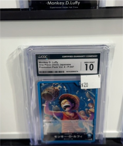 One Piece (2023) Promotion Pack Vol. 4 - P-047 Monkey D. Luffy — front