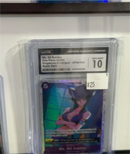 2023 One Piece Kingdoms of Intrigue #OP04-064 Ms. All Sunday — front
