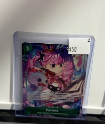 One Piece Card Game OP12-034 Perona Alternate Art Legacy of the Master — front