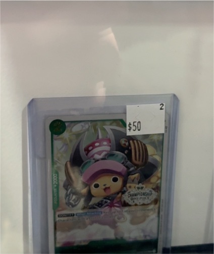 One Piece Card Game OP02-034 Tony Tony Chopper Store Championship Participation Pack — front
