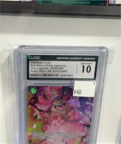 One Piece (2024) OP08-069 Charlotte Linlin Super Rare Alt Art Parallel — front