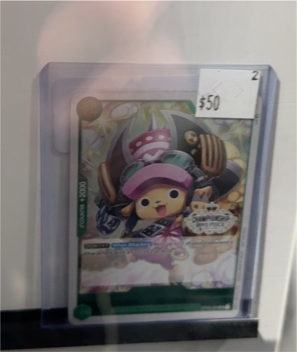 One Piece Card Game OP02-034 Tony Tony Chopper Store Championship Participation Pack — front