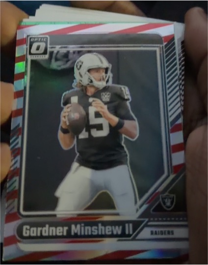 2024 Panini Donruss Optic #100 Gardner Minshew II — front