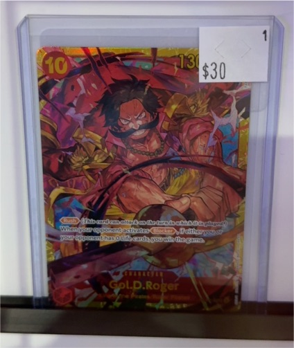 2024 One Piece Card Game Gol.D.Roger #OP09-118 — front