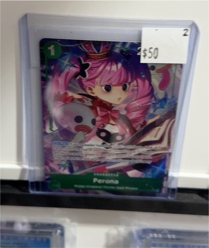 One Piece Card Game OP12-034 Perona (Alternate Art) Legacy of the Master SR — front