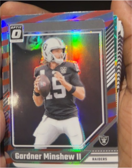 2024 Panini Donruss Optic #100 Gardner Minshew II — front