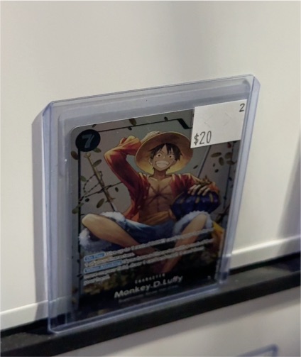 Monkey.D.Luffy P-075 One Piece Promo Card — front