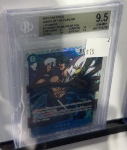 2023 One Piece Wings of the Captain #OP06-043 Aramaki SR Foil — front