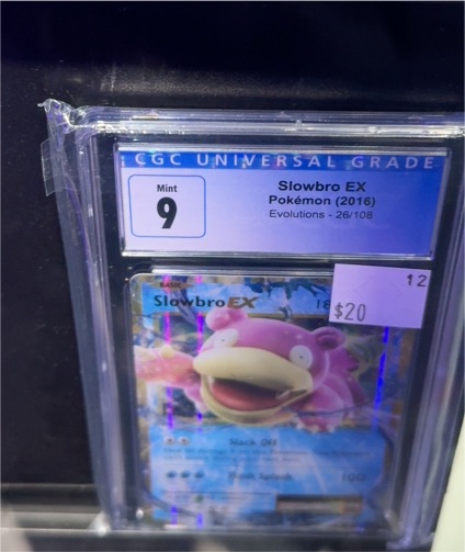 2016 Pokémon Evolutions #26 Slowbro EX — front