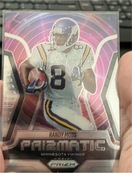 2025 Panini Prizm Prizmatic #2 Randy Moss — front