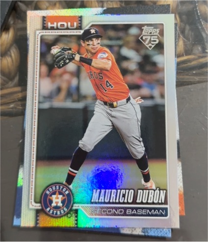 2026 Topps Series 1 #191 Mauricio Dubón — front