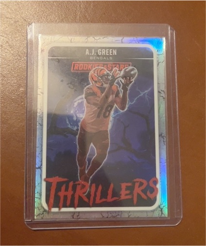 2025 Panini Rookies & Stars #9 A.J. Green Thrillers Silver Prizm — front